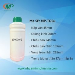 Chai nhựa 1 lít MP-TG56
