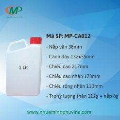 Can nhựa 1L dẹp MP-CA012