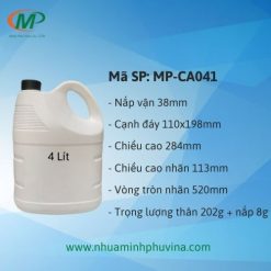 Can nhựa HDPE 4 lít MP-CA041