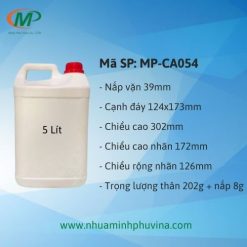 Can nhựa HDPE 5 lít MP-CA054