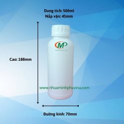 Chai nhựa HDPE 500ml MP-R02