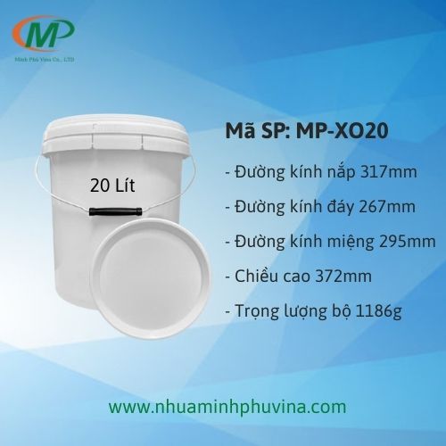 Xô nhựa MP-XO20